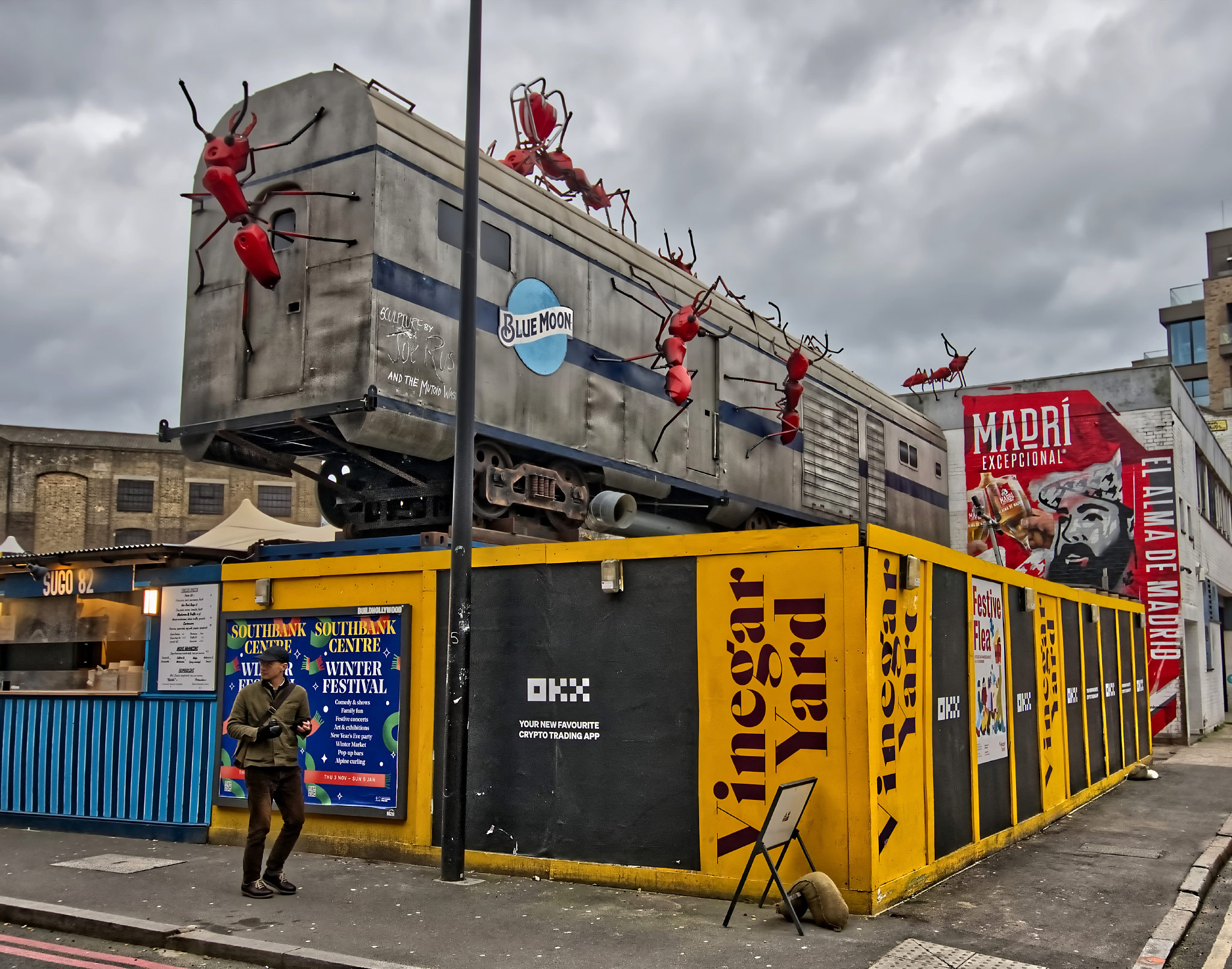 Vinegar Yard Market, London Bridge, London